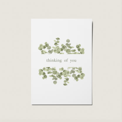 Eucalyptus Thinking Of You Card