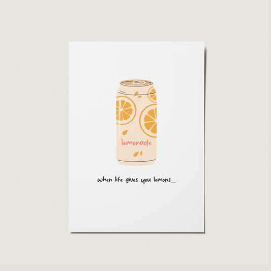 When Life Gives You Lemons...No Occasion Card