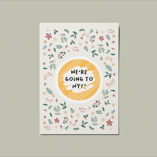 Christmas Foliage Scratch Card Gift