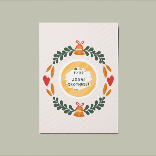 Christmas Wreath Scratch Card Gift